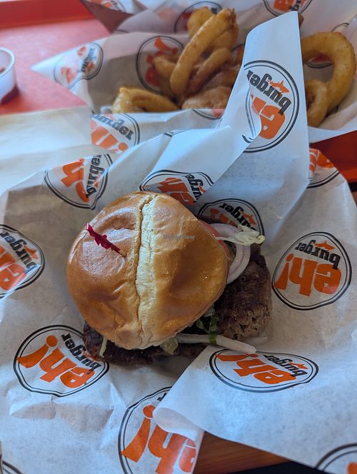 Impossible burger at Eh! Burger in Munising