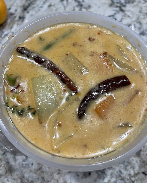 Pearl’s Spicy Curry w veggies: no mushrooms no protein spice level 4  at Pearl Cafe in Florissant