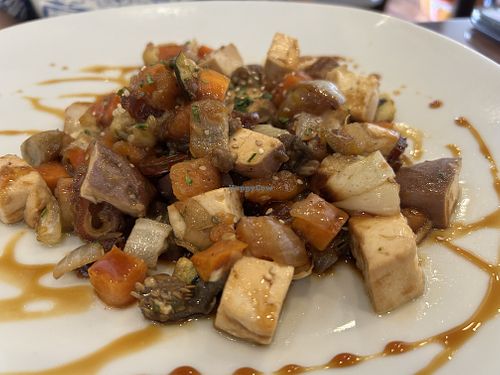 Tofu stir fry   at Amaranta in Girona