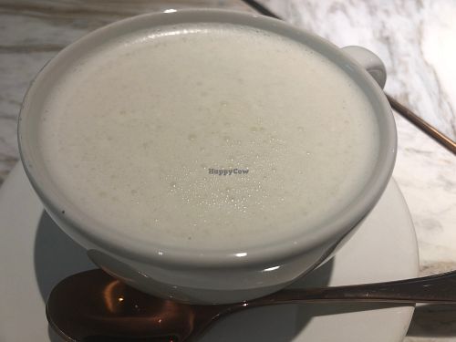 Cashew Almond Milk at Just Vegan in Shenzhen