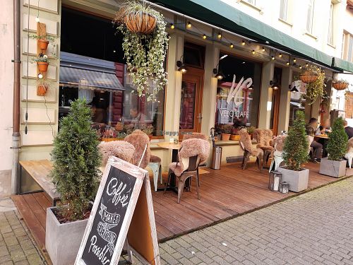 Exterior at Velo Cafe in Interlaken