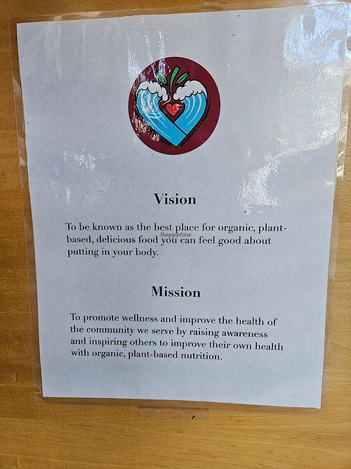 Vision and Mission at Juice My Heart in San Clemente