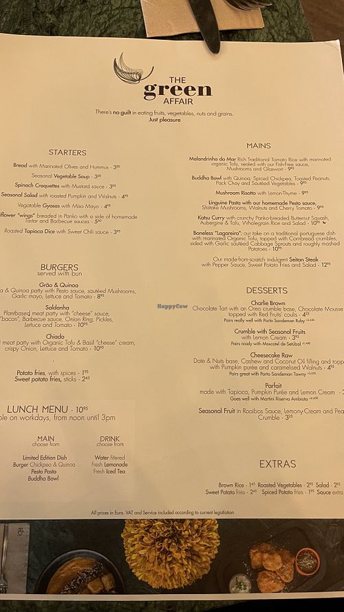   at The Green Affair - Saldanha in Lisbon