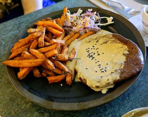 Seitan Steak at The Green Affair - Saldanha in Lisbon