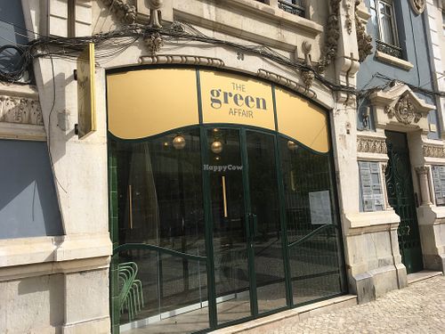 The way in at The Green Affair - Saldanha in Lisbon