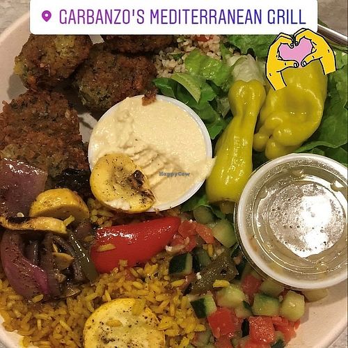My go-to spread at Garbanzo Mediterranean Fresh in Clayton