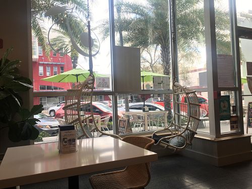 Interior  at Rawk Star Cafe in St Petersburg