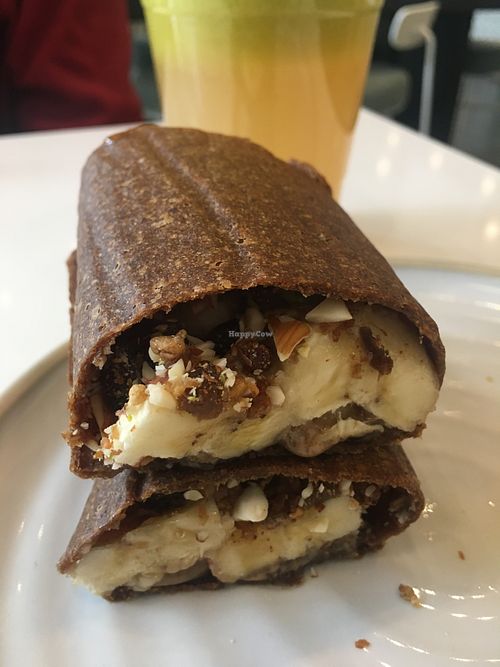 Power wrap at Rawk Star Cafe in St Petersburg