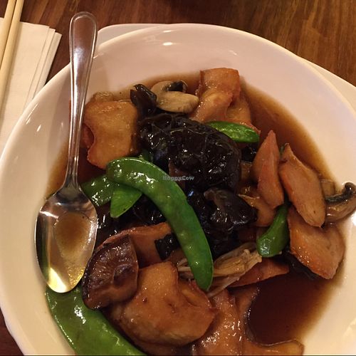 mushroom chick'n at Padmanadi in Edmonton