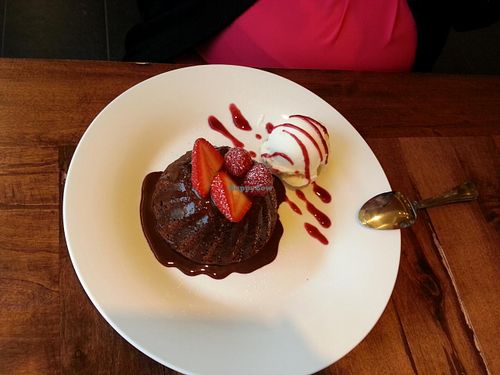 Chocolate Lava Cake at Padmanadi in Edmonton
