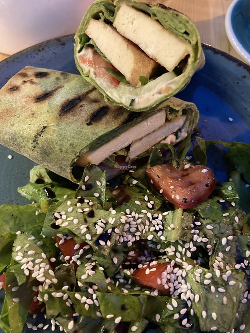 Tofu wrap  at Eat & Fit in Yerevan