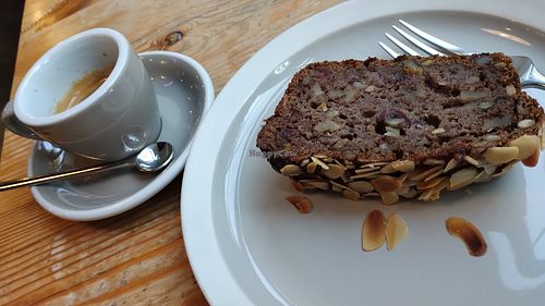 Banana cake at Eat & Fit in Yerevan