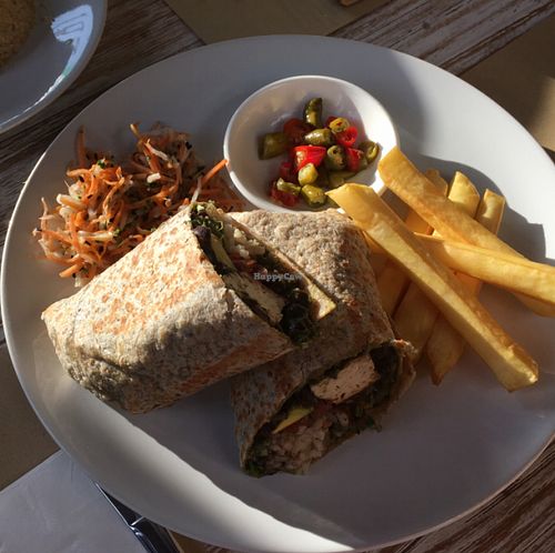 Buritos at Earth Cafe and Market in Seminyak