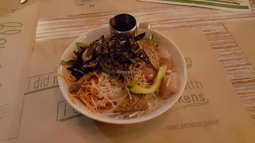 Salad at Earth Cafe and Market in Seminyak