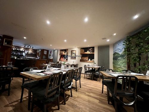 Atmosphere  #Veganuary at Da Vinci Italian Restaurant in Aberdeen