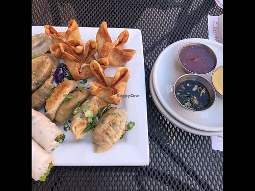 Dumplings at Lulu's Thai Noodle Shop in Westwood