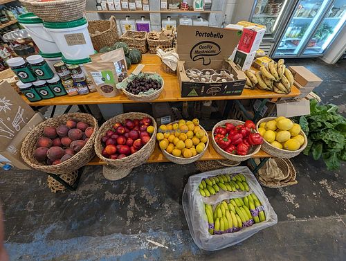 Fruit and veg at Waiheke Organic Food in Waiheke Island