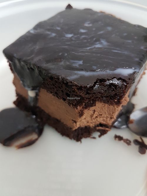 Death by chocolate cake at Vegan Beets in Hoi An