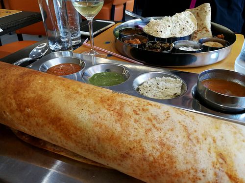 Dosa! at Krishna Vilas in The Hague