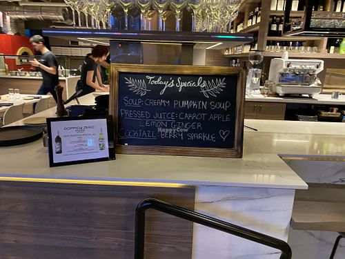 Daily soup special  at Kanu Cafe - Doppio Zero Pizza in Edmonton