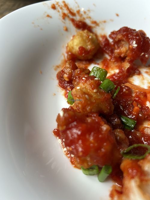 Korean cauliflower    at YellowBelly Brewery in St Johns