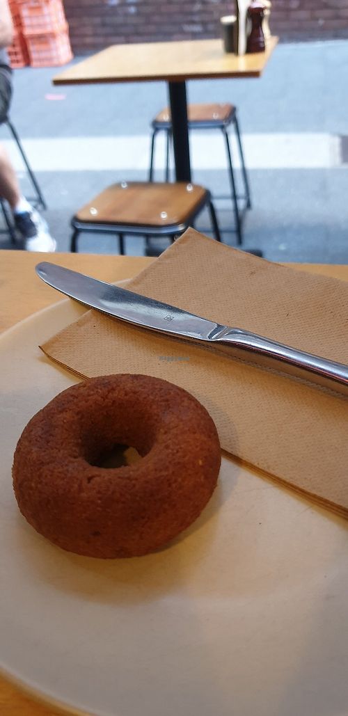 Vegan donut at Orwells Coffee in Sydney