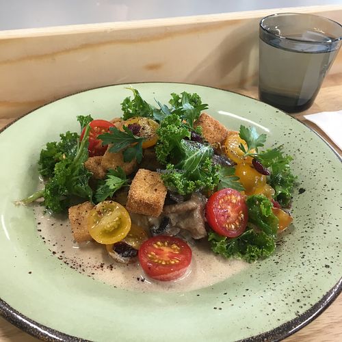 Yummy lunch! at Roots Kitchen in Helsinki