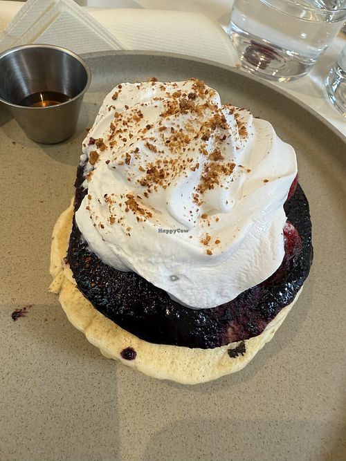 Pancakes vegan  at KUMI in Oslo