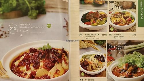menu at Green Signature - White Sands Mall in East Singapore