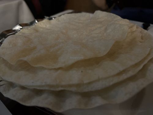 Popadoms  at City Spice in East London