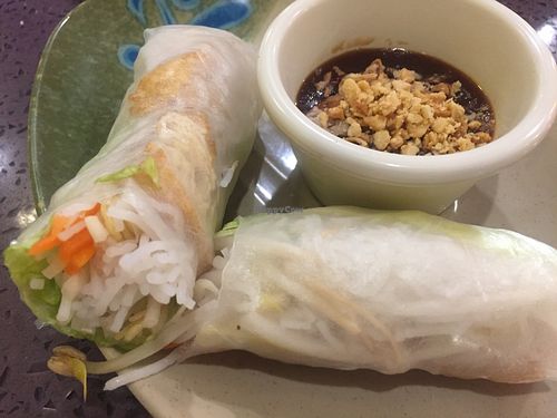 Veggie salad rolls  at Pho Spot in North Vancouver