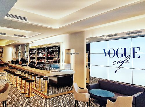Interior (taken from their social media) at Vogue Café in Porto