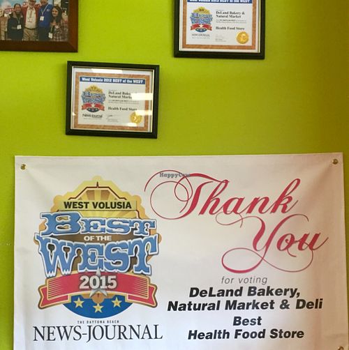 Awards at DeLand Bakery in Deland