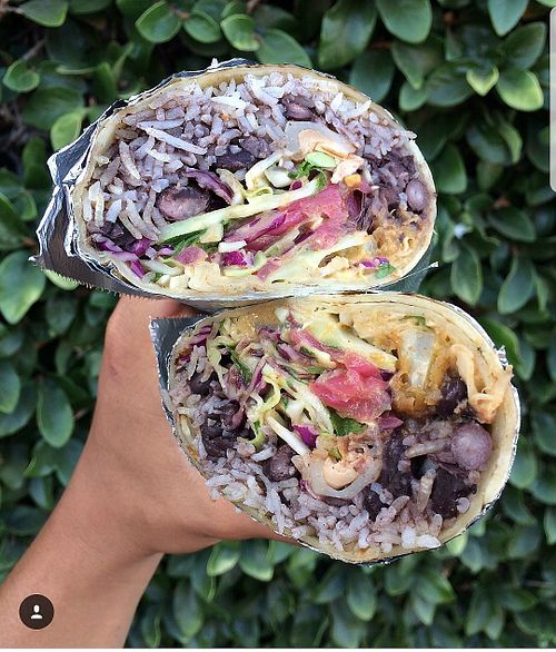 CAULIFLOWER burrito at Str8 up Tacos in Lakewood