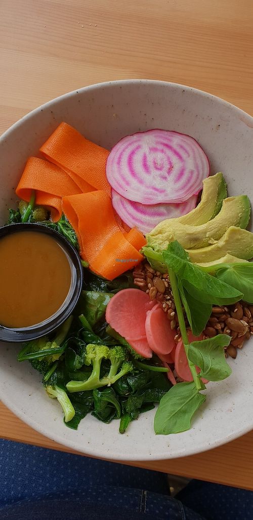 Vegan nourish bowl at Sonny Cafe in Inverleigh