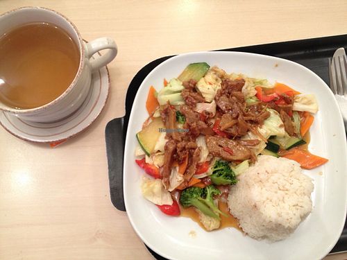 mock meat & veg at Formosa Food in Vienna