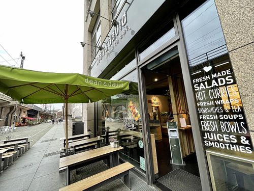 store front at Dean & David - Friedrichstr in Berlin