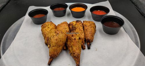 Vegan Wings at Troy's Italian Kitchen in Arlington