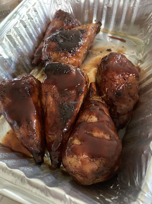 Buffalo wings  at Troy's Italian Kitchen in Arlington