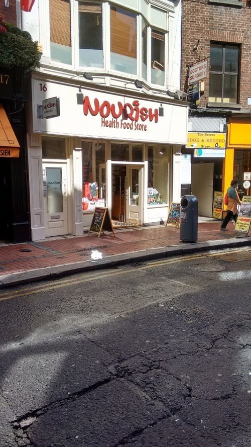 Exterior at Nourish - Wicklow St in Dublin