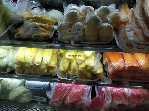 Fruits selection at N'Green in Central Singapore
