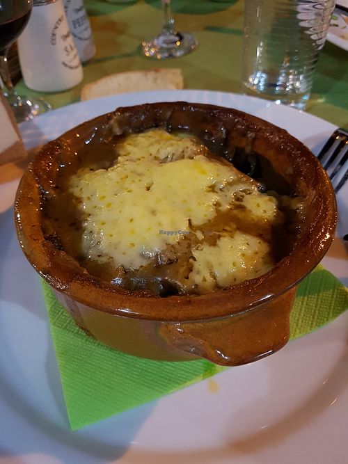 Vegan moussaka at Fitos & Maria Tavern in Paphos