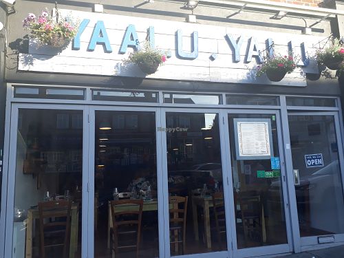 Outside at Yaalu Yalu in Selsdon