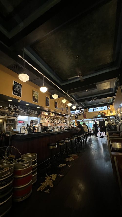 The indoors  at The Moon in Northbridge