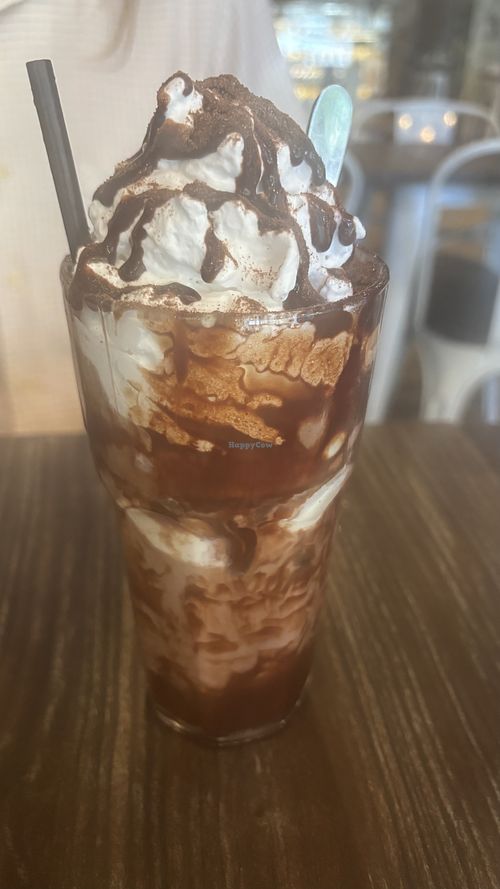 Iced chocolate   at Gorilla Kitchen in Auckland