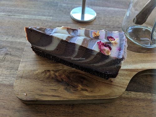 Divine cheesecake at Gorilla Kitchen in Auckland