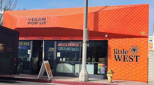 The current look at Vegan Popup By XMarket in Venice