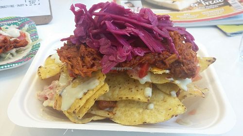 Jackfruit nachos ♡ at No Whey in Plymouth