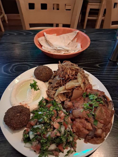  at Damas Cafe and Eatery in Liverpool