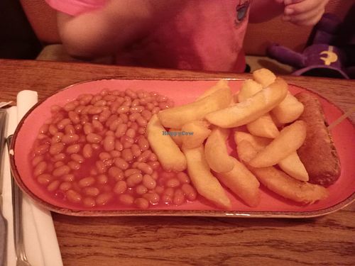 Kids Meal at Wolfies Wine Bar in Skegness